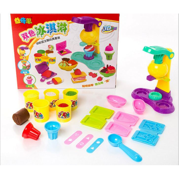 play dough ice cream set