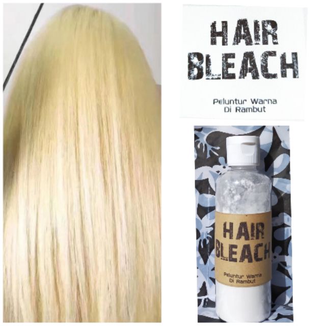 Hair Bleach Hair Bleaching Peluntur Rambut hair dye 50g Colour developer /  peroxide | Shopee Singapore