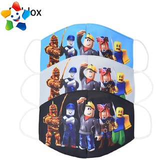 2 14 Years Kids Game Roblox Mouth Mask Cosplay Toys Party Mask Pm2 5 Washable Shopee Singapore - mc pikachu roblox
