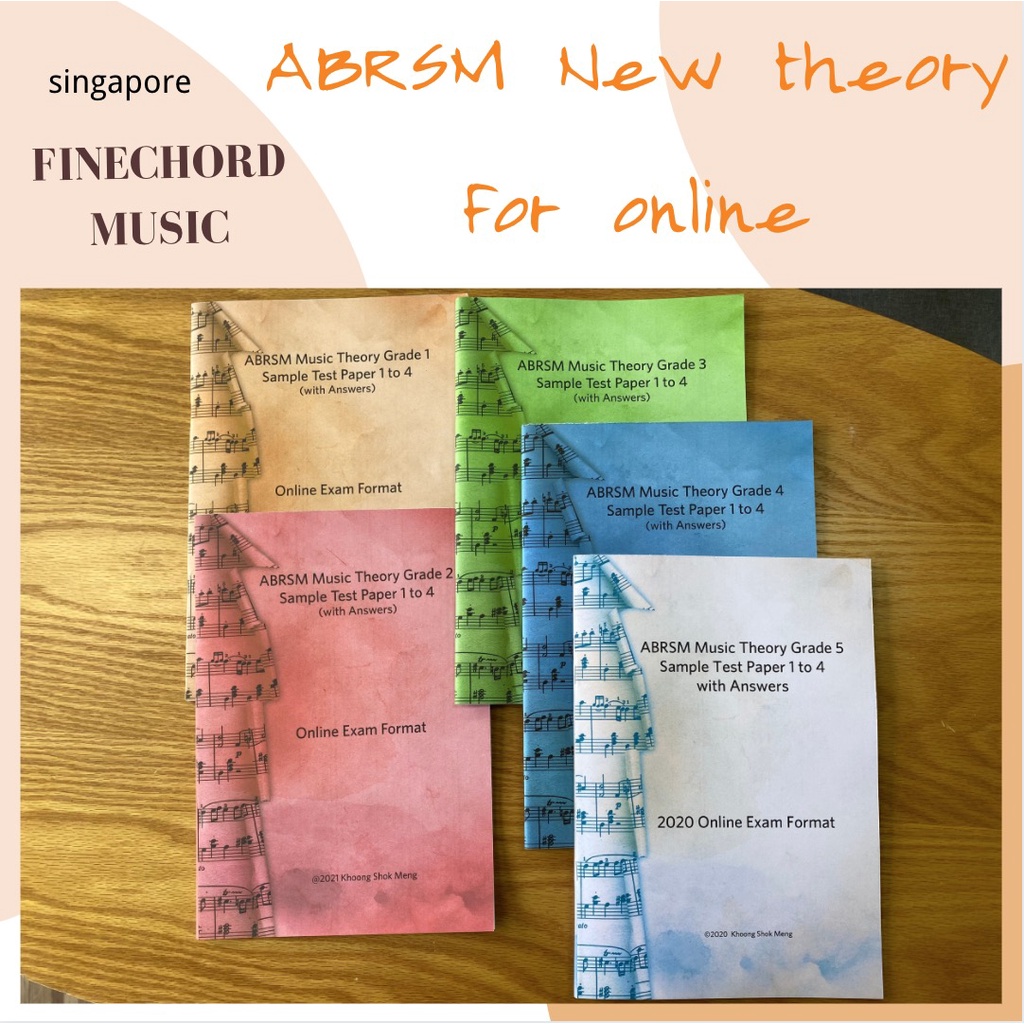 ABRSM New theory paper grade 25 sample papers and model answers 25 sets for  25 online exam by Fine Arts Academy