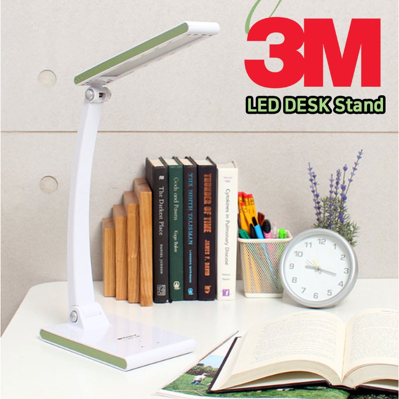 3m Finelux Led Light Desk Stand Floor Lamp Study Lamp 3level