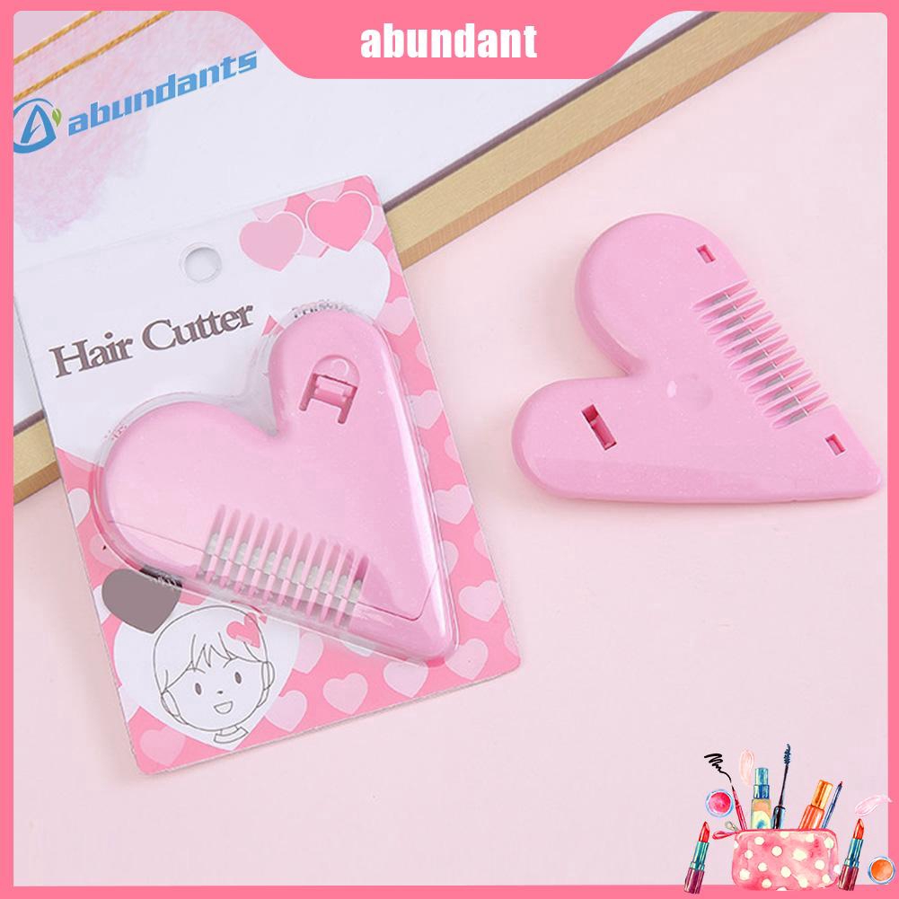 Heart Shape Thinning Hair Cutting Comb Pubic Hair Trimming Tools