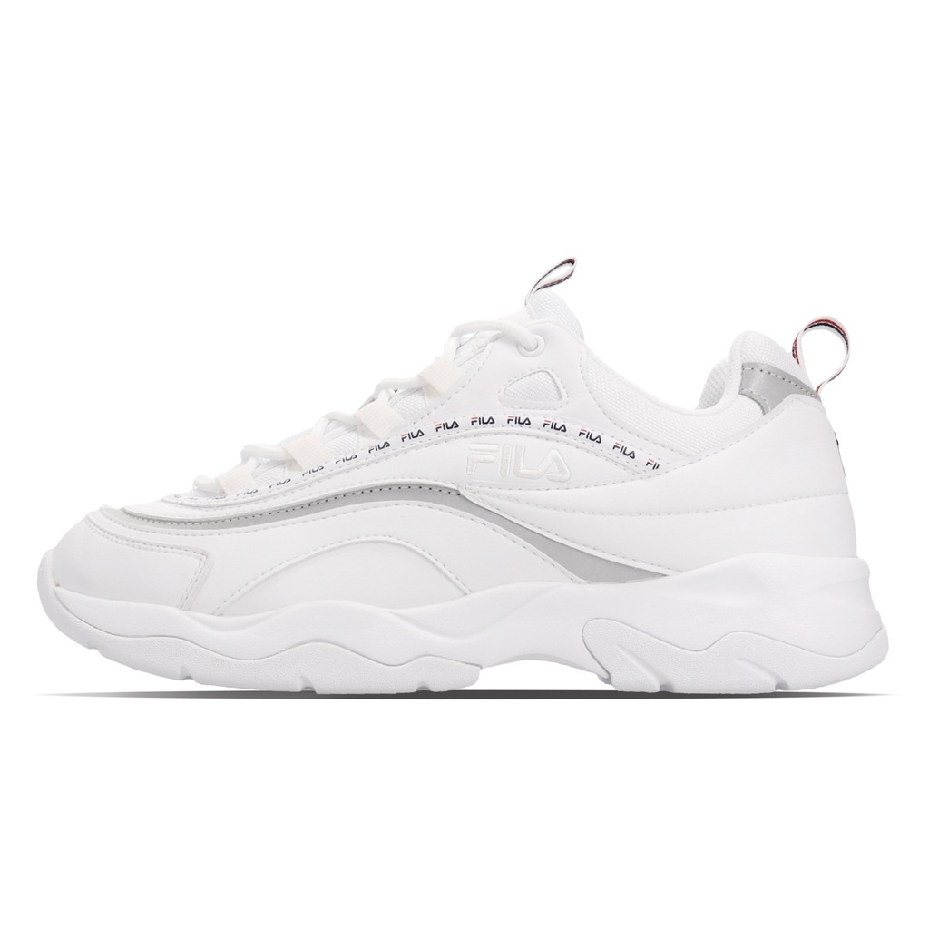 fila silver sneakers