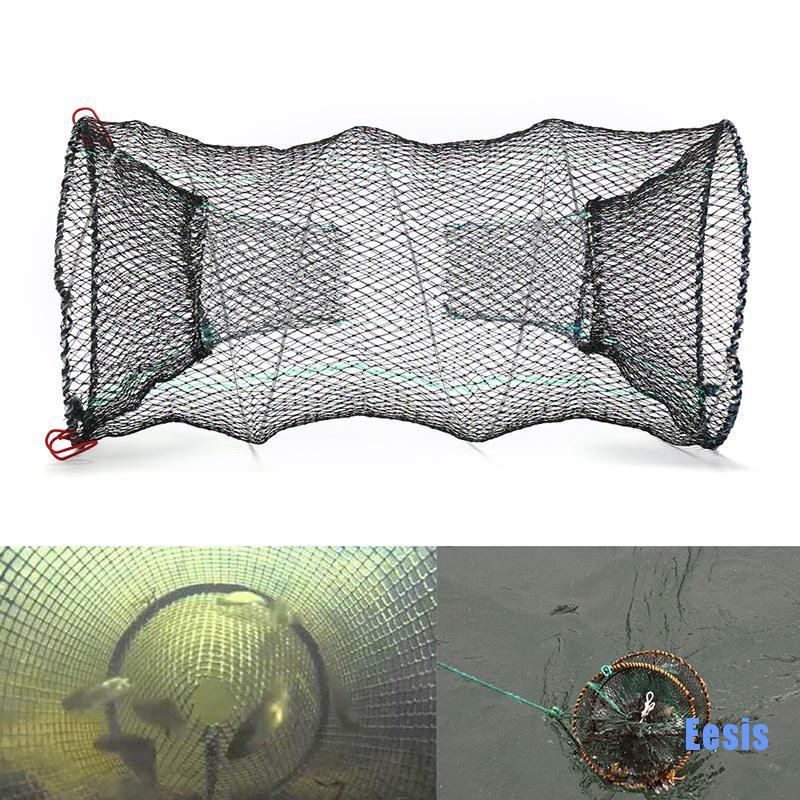 2x CRAB TRAP NET CRAB PRAWN SHRIMP CRAYFISH LOBSTER EEL LIVE BAIT FISHING POT