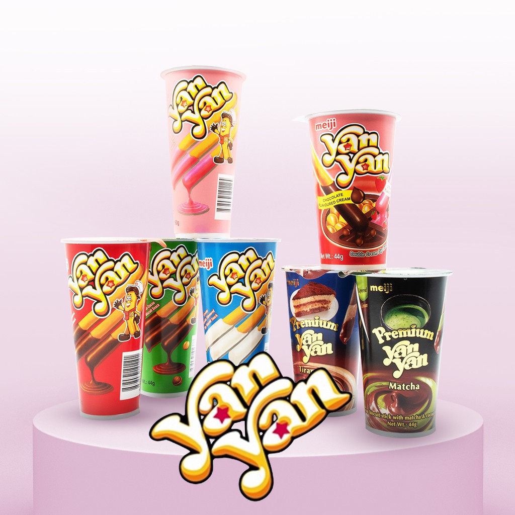 (50gx2packs) Yan Yan Biscuit Snacks Chips Snacks Tidbits Crackers