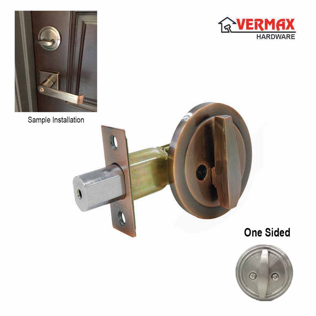 One Sided Half Deadbolt Door Lock / Home Security One Side Lockset ...