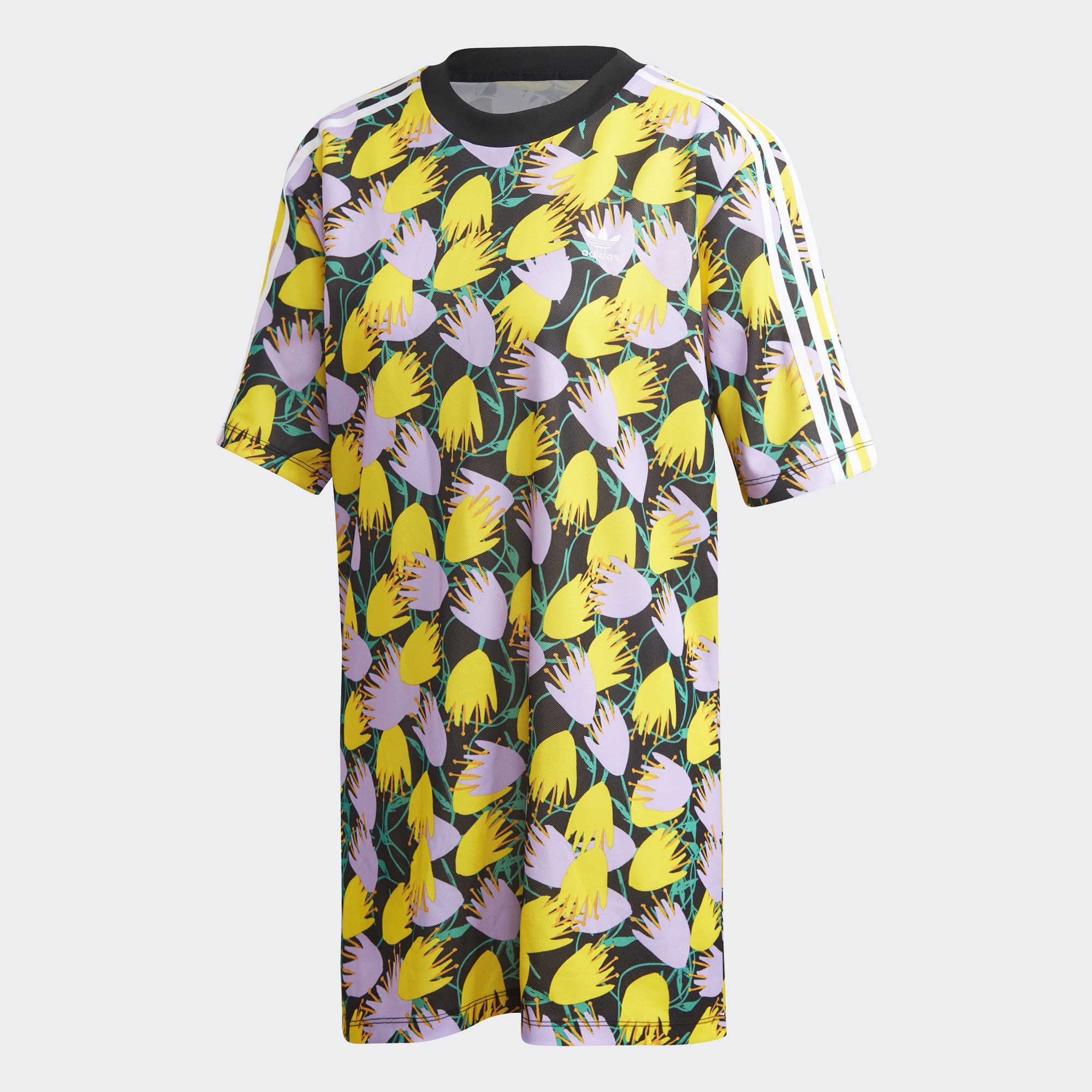 adidas tee dress multicolor