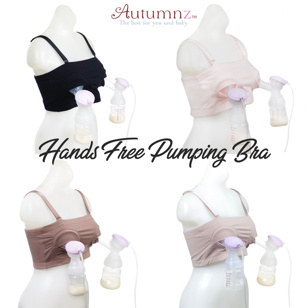 autumnz hands free pumping bra