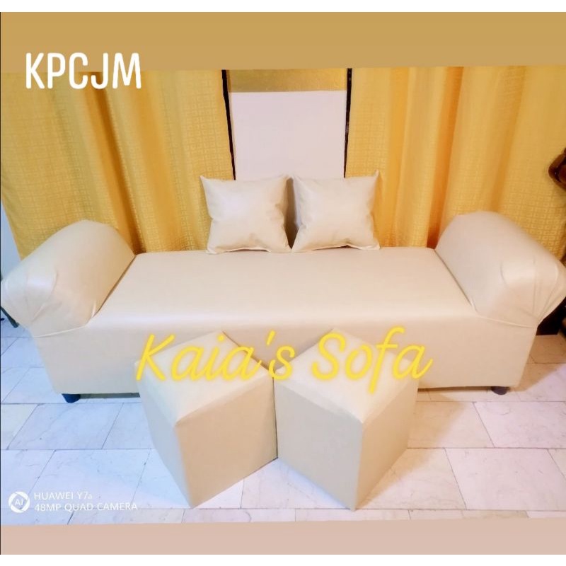 Cleopatra Sofa Set SALE 3 seaters( 68Lx20Wx18H inches) COD Available limited time On sale