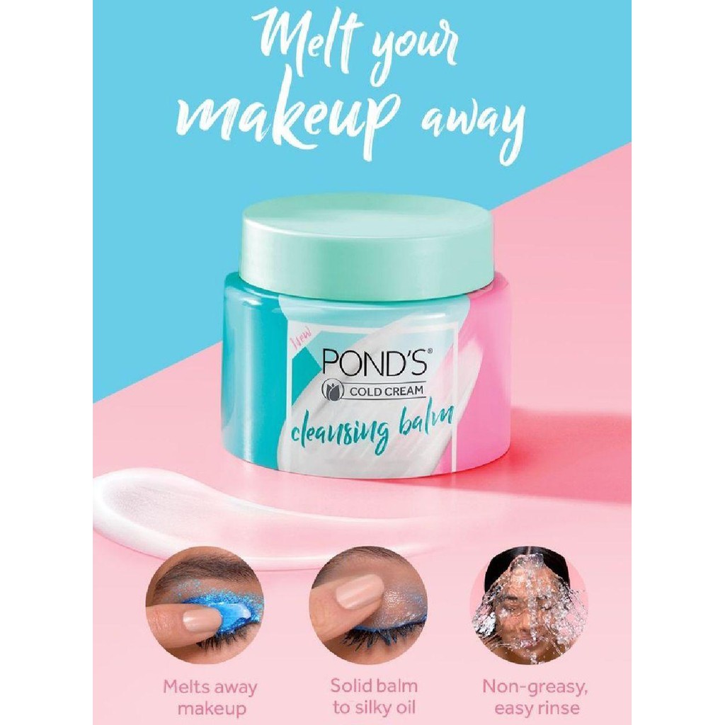 ponds makeup remover balm