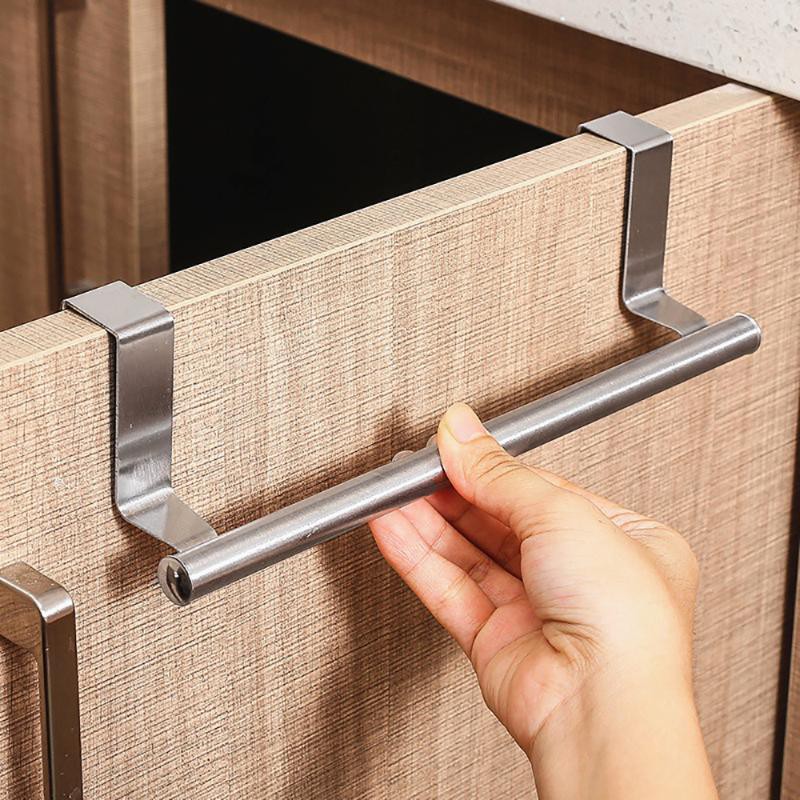 Towel Racks Over Kitchen Cabinet Door Towel Rack Bar Hanging Holder