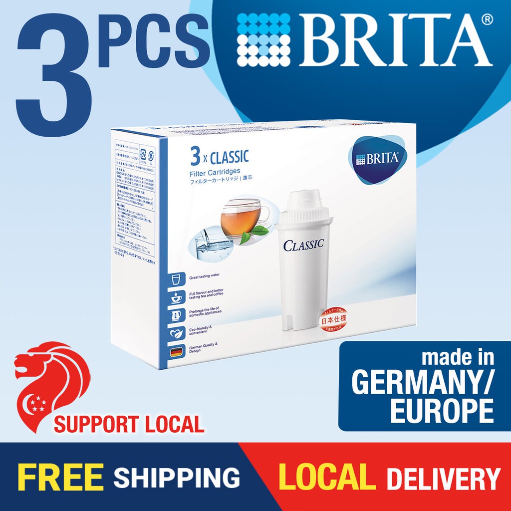 BRITA Classic Filters 3pack Shopee Singapore