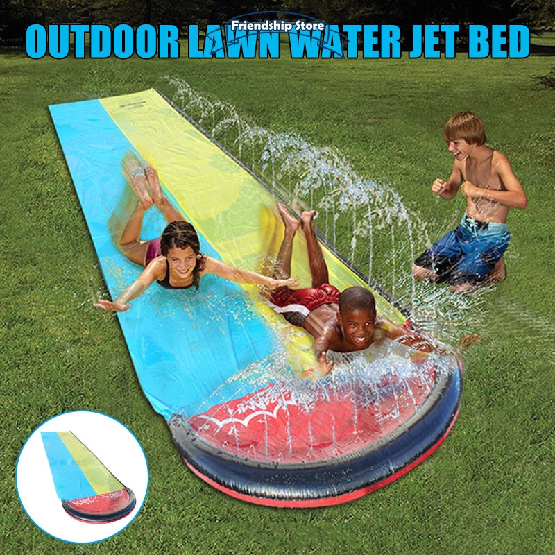 Water Slide for Kids Adults Garden Racing Water Slide ...