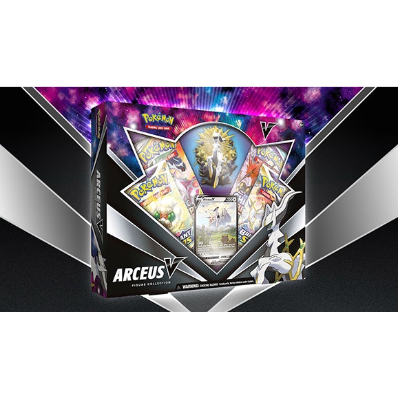 TCG Pokemon Arceus V Figure Collection Box Shopee Singapore