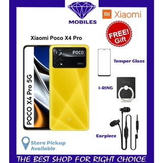 XIAOMI REDMI POCO X4 PRO 6/128GB & 8/256GB 5G 2022 MODEL BRAND NEW FREE GIFTS WITH LOCAL SELLER WARRANTY