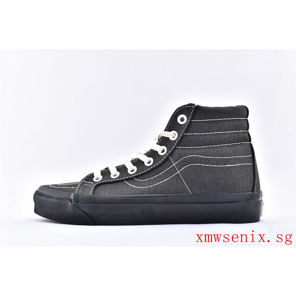 vans shoes high top black