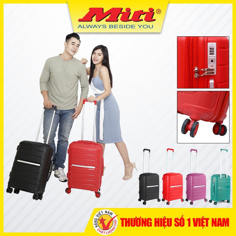 Suitcase Plastic Suitcase is super light extremely durable Vietnamese