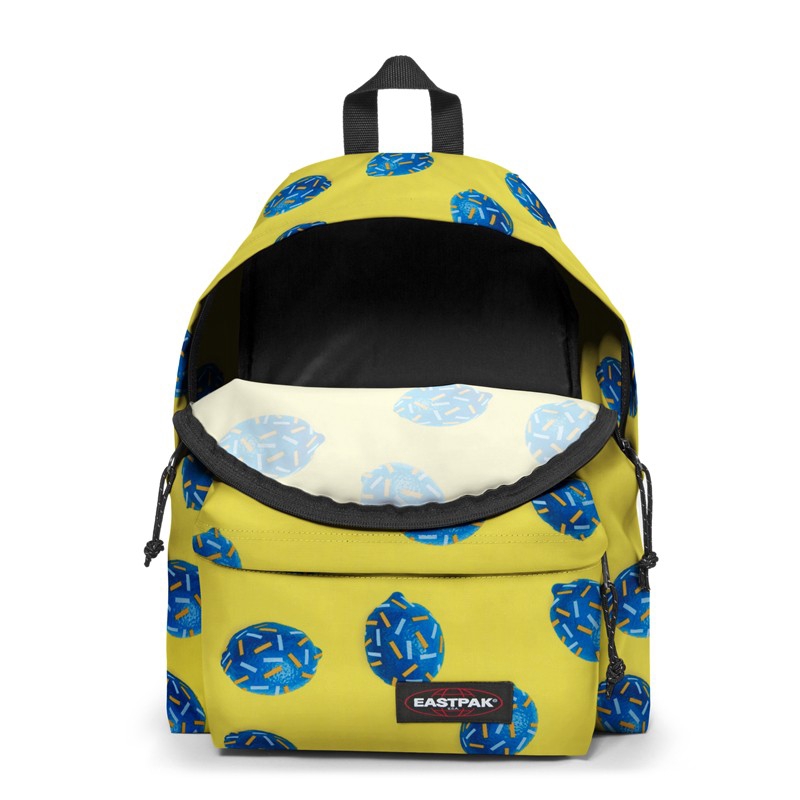 yellow eastpak backpack