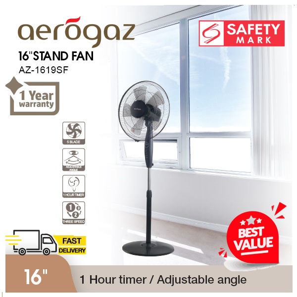 Aerogaz16inch Stand fan (AZ 1619SF)