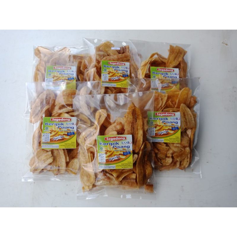 Segedong 110g Banana Chips Sweet Banana Chips Keripik Pisang Segedong 110g Keripik Pisang Manis Shopee Singapore