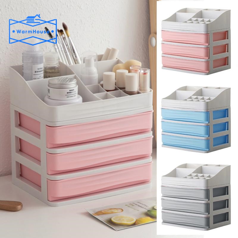 Plastic Cosmetic Drawer Makeup Organizer Makeup Storage Box