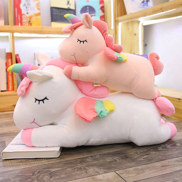 unicorn soft pillow