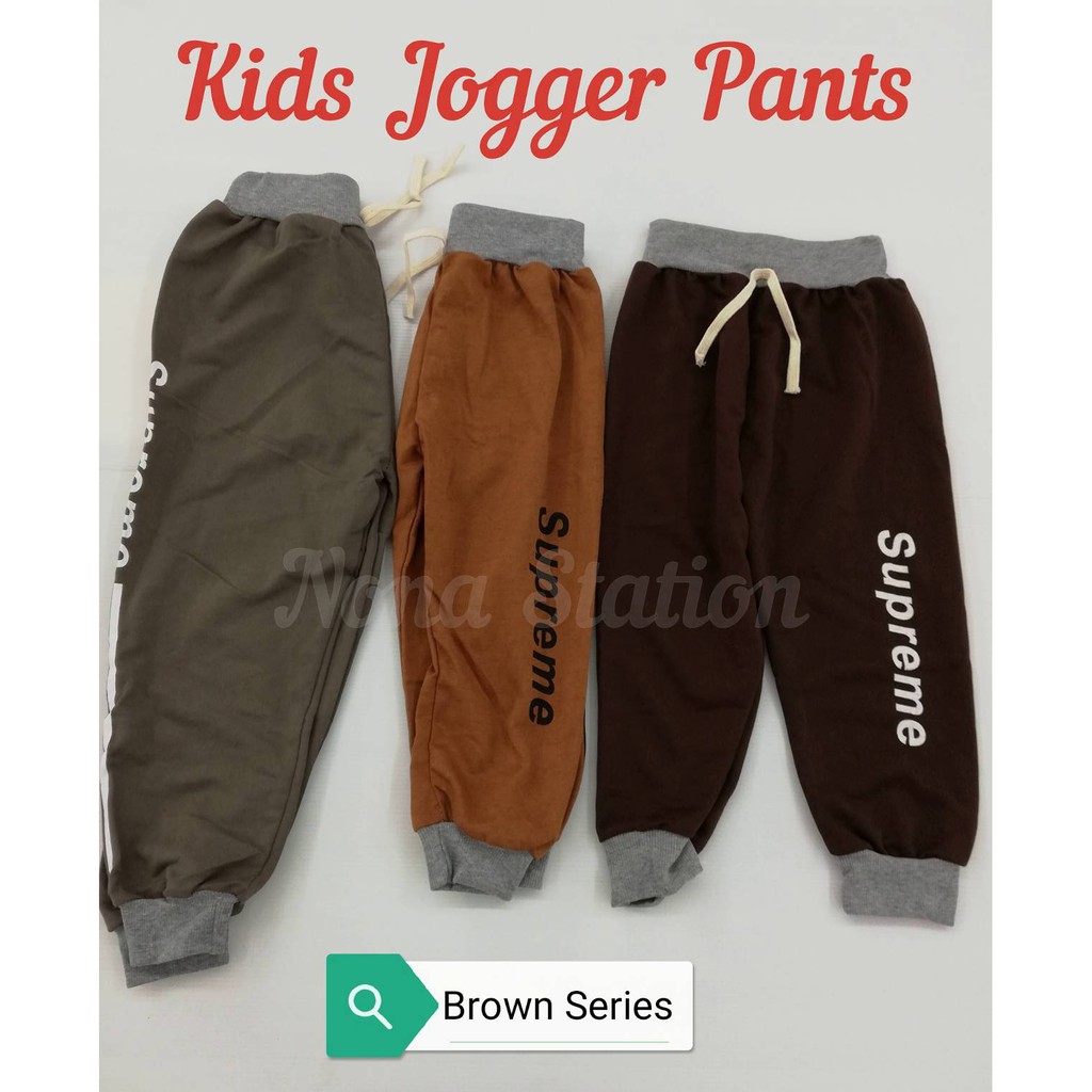 kids supreme pants