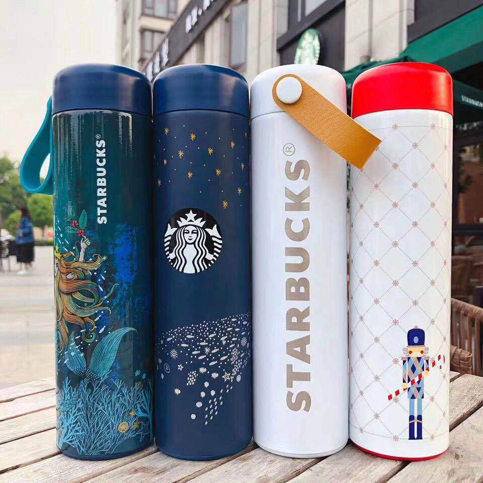 Starbucks New Log Rope Stainless Steel Thermal Cup With Wooden Coffee Cup Shopee Singapore