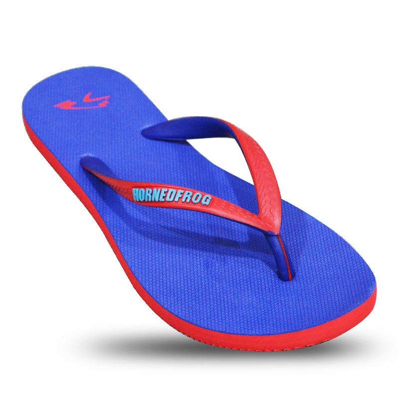 women's royal blue flip flops