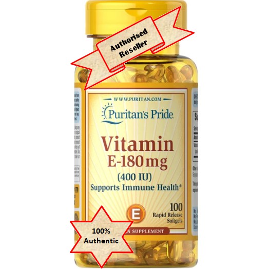 Puritan's Pride Vitamin E400 IU Shopee Singapore