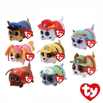 paw patrol plush ty