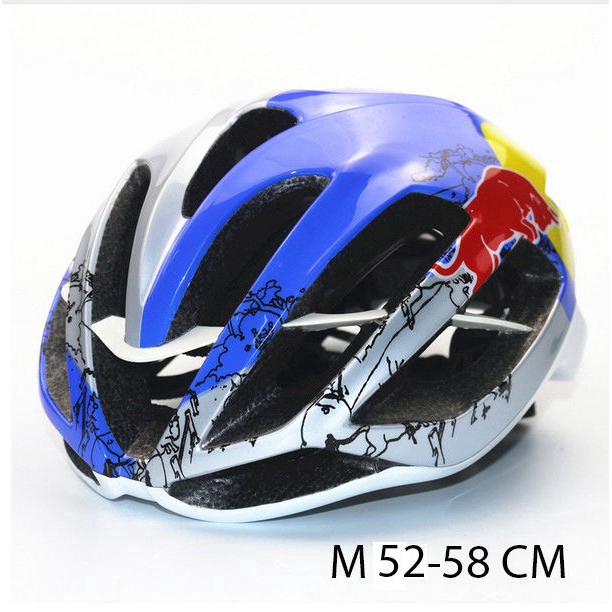 red bull cycling helmet