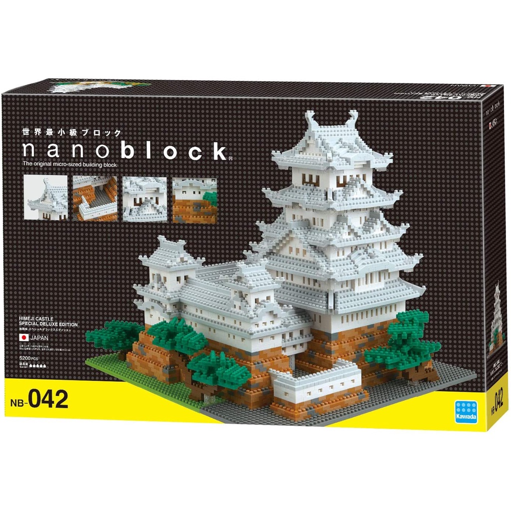 Kawada Nanoblock Osaka Castle Deluxe Edition NB049 for sale online 