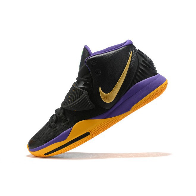 kyrie 6 black and purple