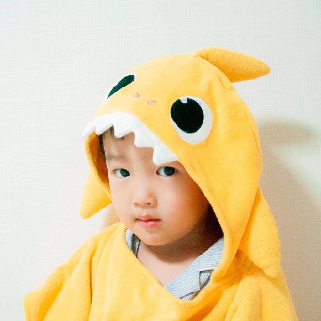 baby shark dressing gown