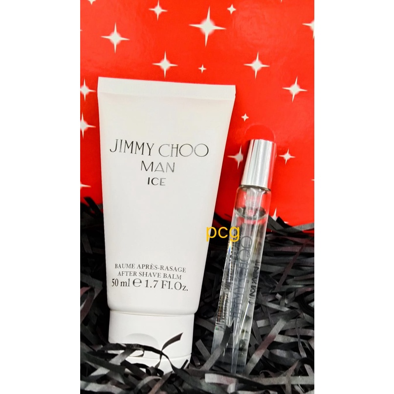 PERFUME JIMMY CHOO ICE FOR MEN EAU DE TOILETTE 7.5ML WITH AFTER SHAVE