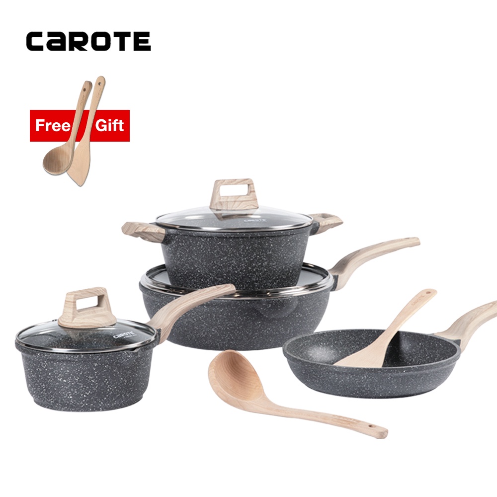 [PreOrder]Carote Nonstick Cookware Set 4 pieces 24CM Casserole 24CM