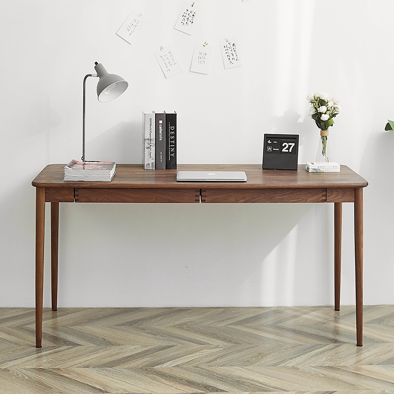 Nordic Japanese Solid Wood Desk Home Office Bg106 Shopee Singapore