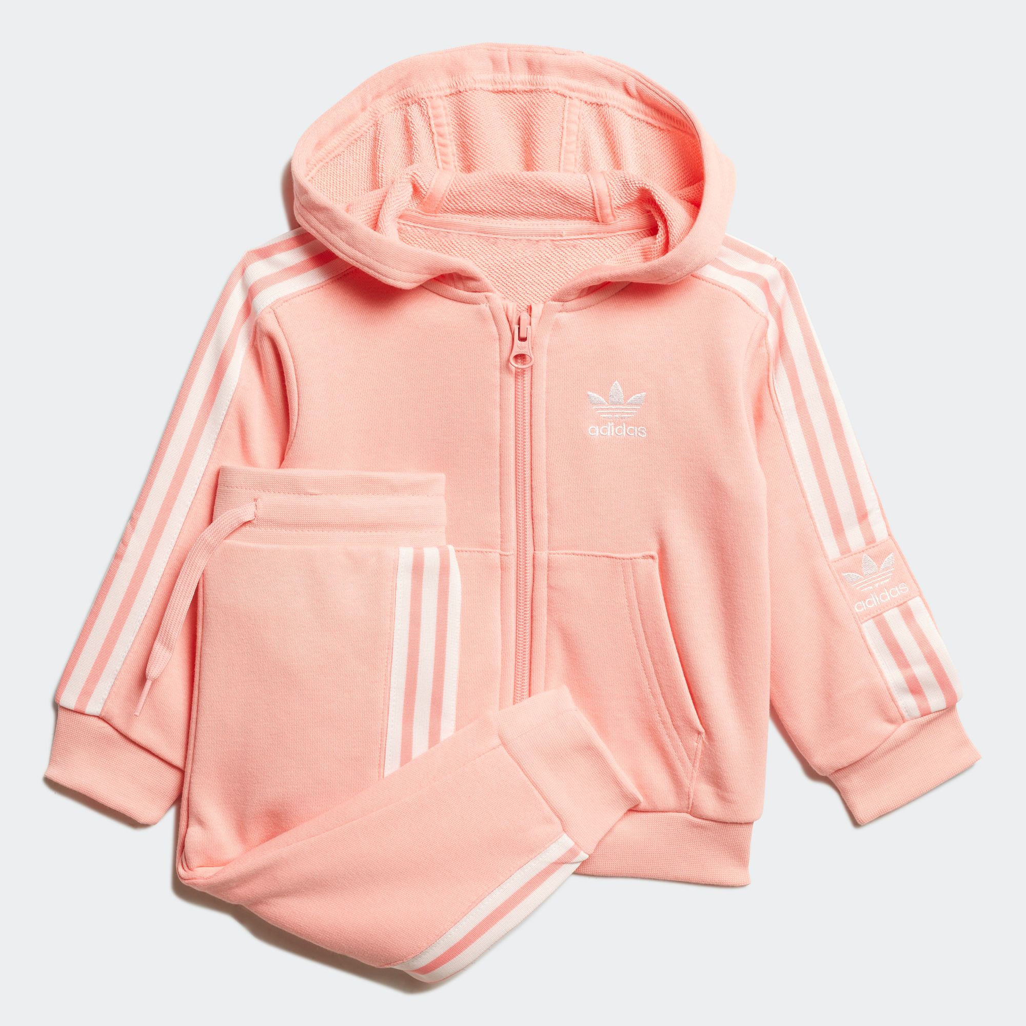 adidas baby hoodie set