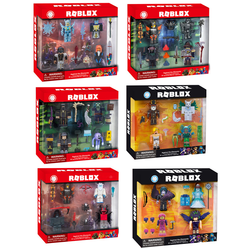 New Virtual World Roblox Action Figures Building Blocks Doll Anime Games Cake Topper Decoration Kids Toy Gift Shopee Singapore - roblox zombie hit 4 dollaccessories around the road