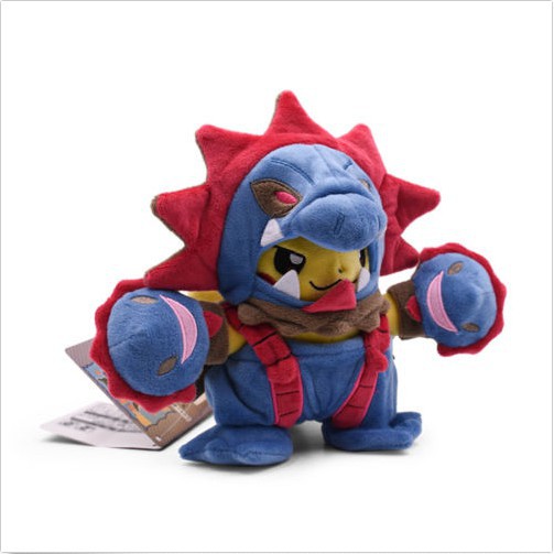pikachu hydreigon plush