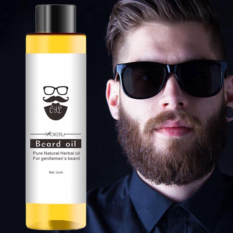 LTღ❦ 1 pc 30ml Mokeru 100% Organic Beard Oil Hair loss Products Spray Beard  Growth Oil For Growth Men Beard | Shopee Singapore