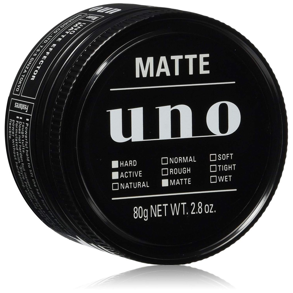 Shiseido Uno Matte Effector Hair Wax 80g Shopee Singapore