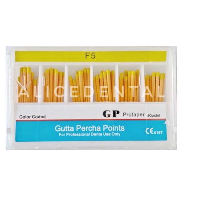 Dental gutta percha protaper F4 F5 guttapercha guttap gutap endo