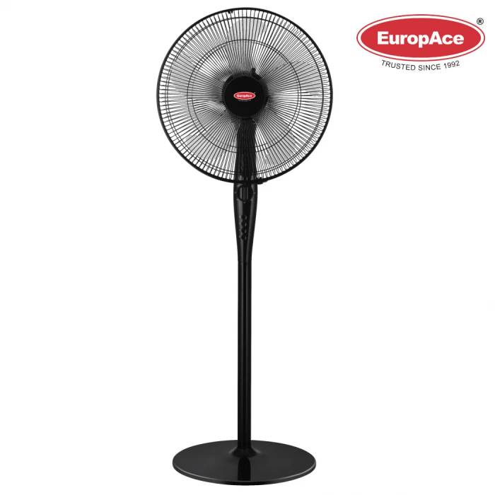 Europace 16" Stand Fan (Black) ESF 2165W ( 8 Years Motor Warranty