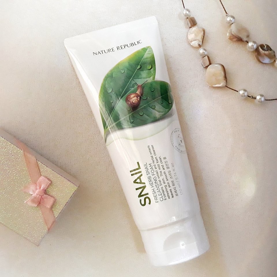 nature republic snail cleanser