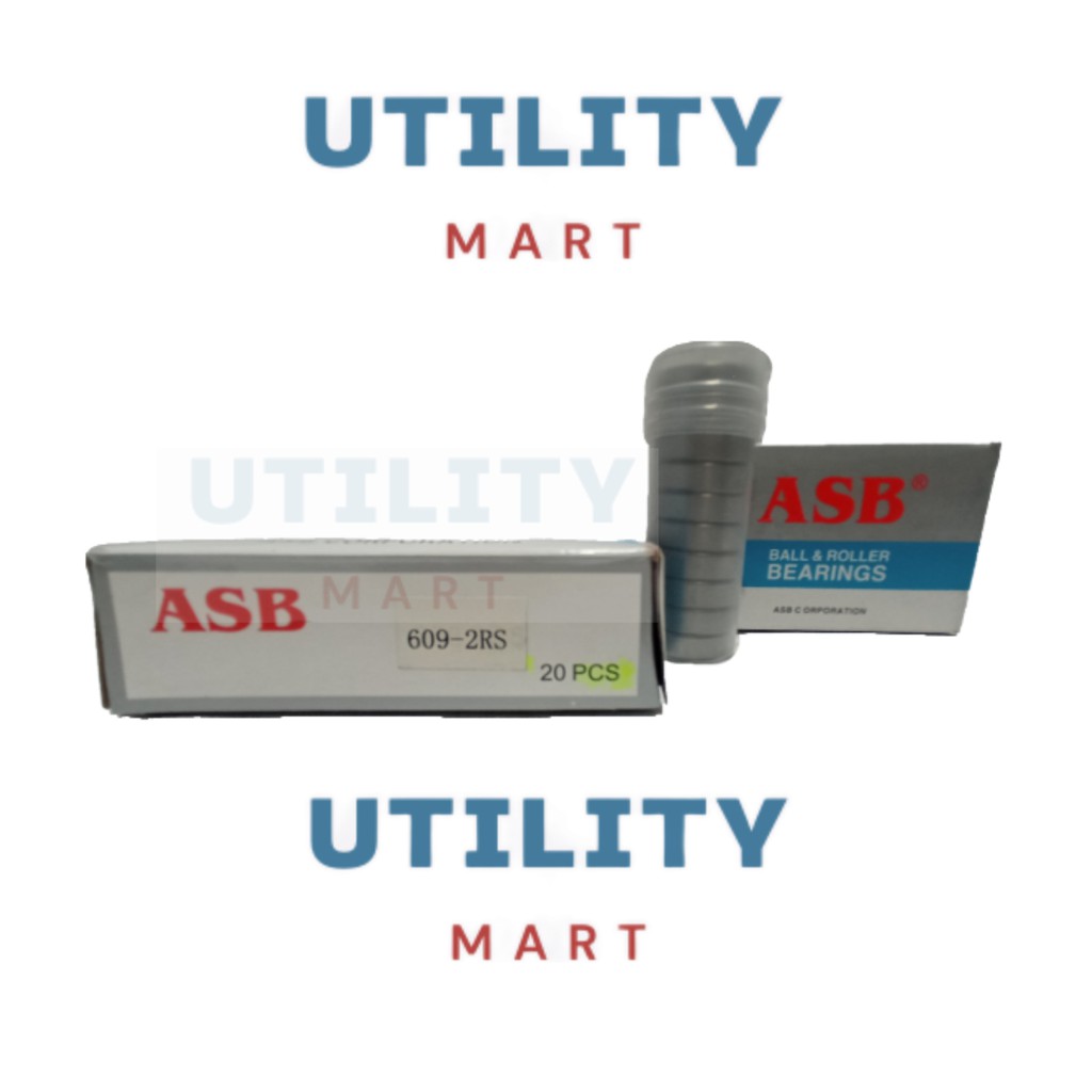 Laker Bearing Asb 609 2rs Shopee Singapore
