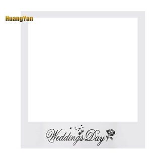 <huangyan> Wedding Favors DIY Anniversary Picture Frame Props Photo Booth Party Decoration #1