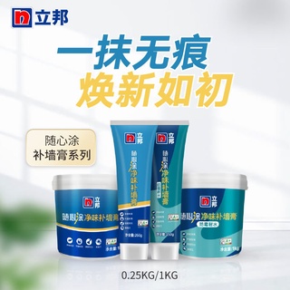 防水墙面修补膏 补墙膏墙面修补膏白色家用防水腻子膏滑石粉内墙墙壁修复膏墙白漆 Shopee Singapore