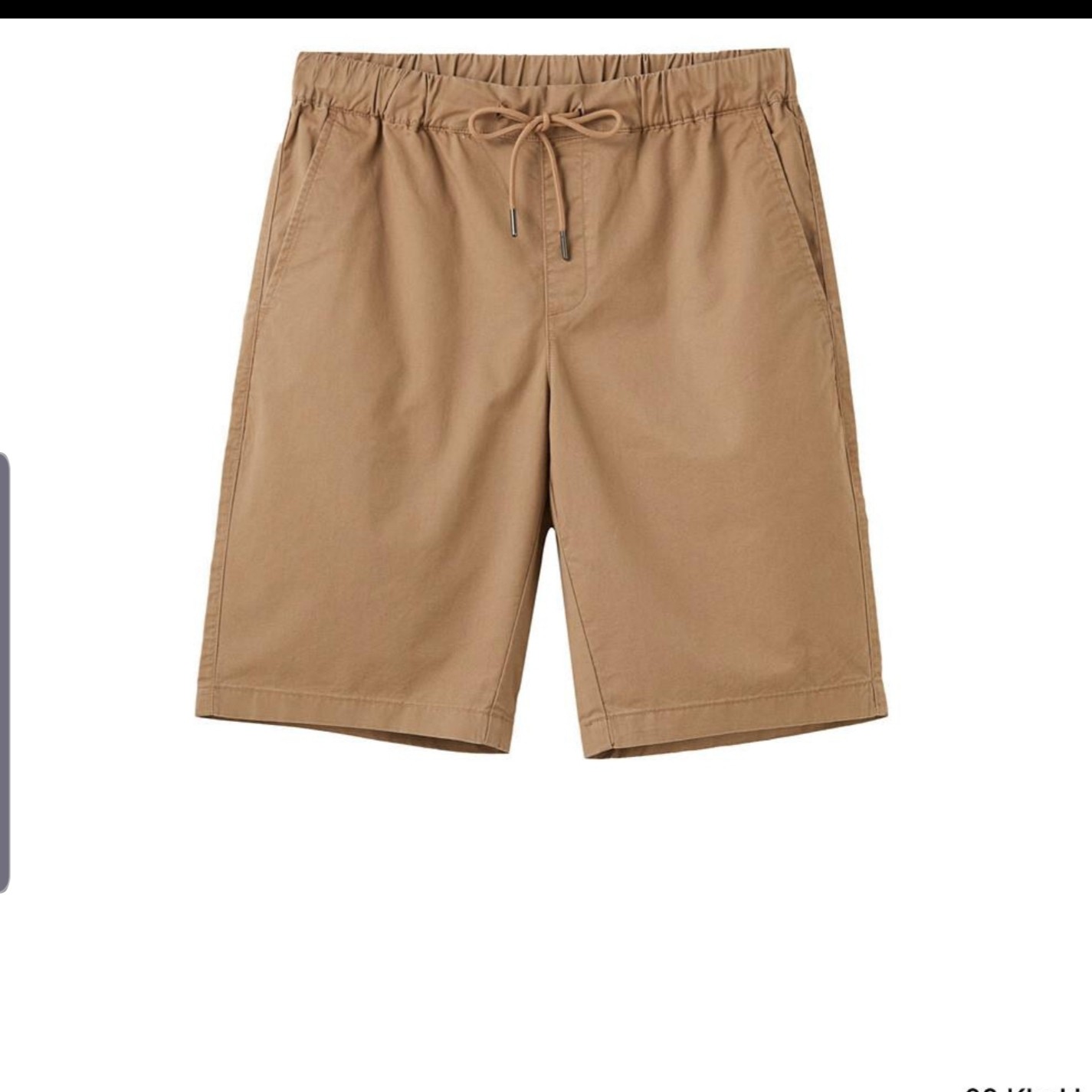 GIORDANO MEN Thin elastic waistband shorts 01100339 | Shopee Singapore